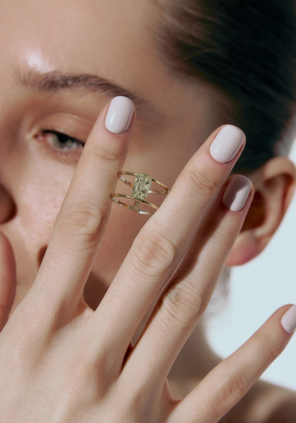 Solitaire Engagement Lab Grown Diamond Rings