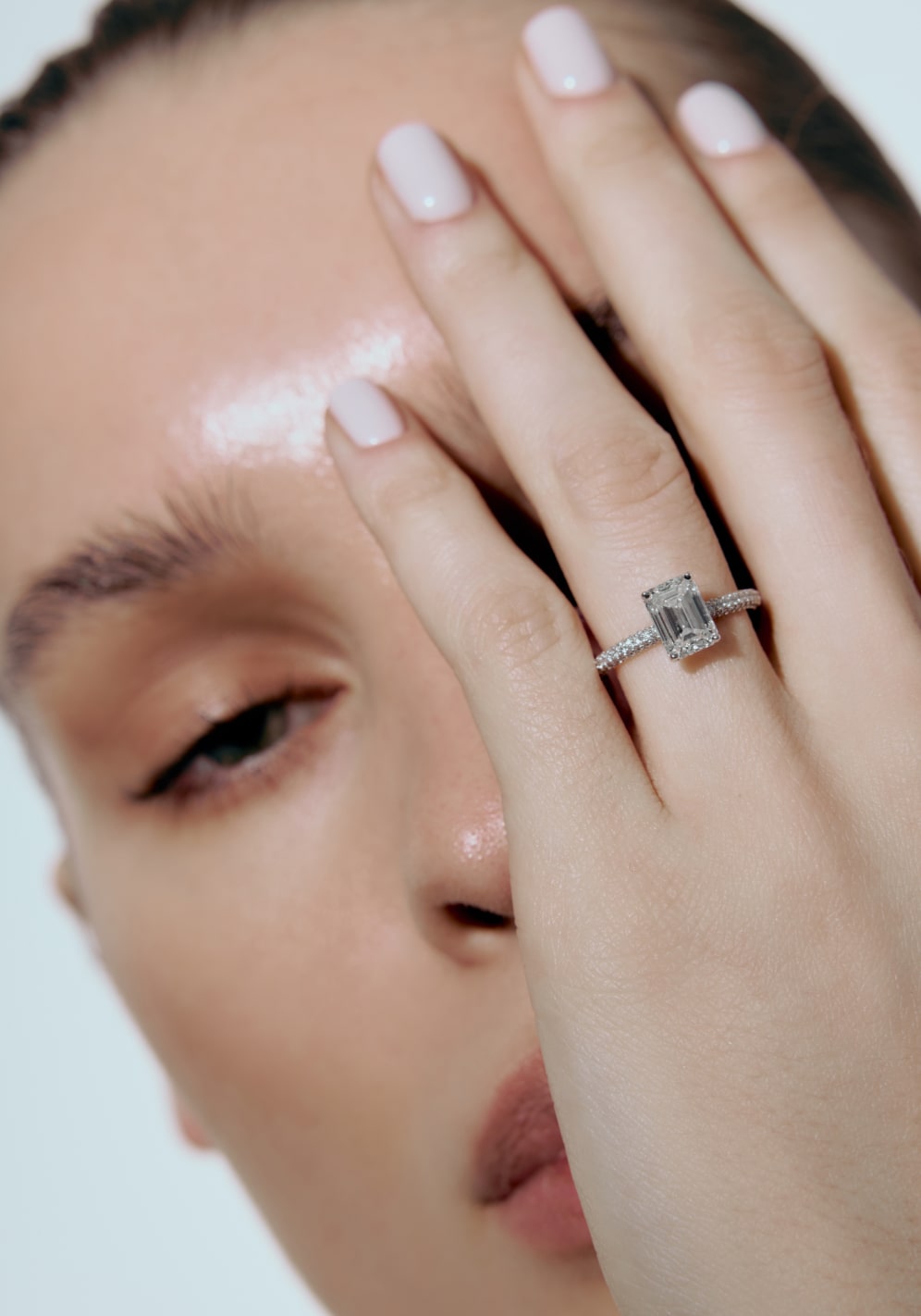 Lab Grown Halo Engagement Rings