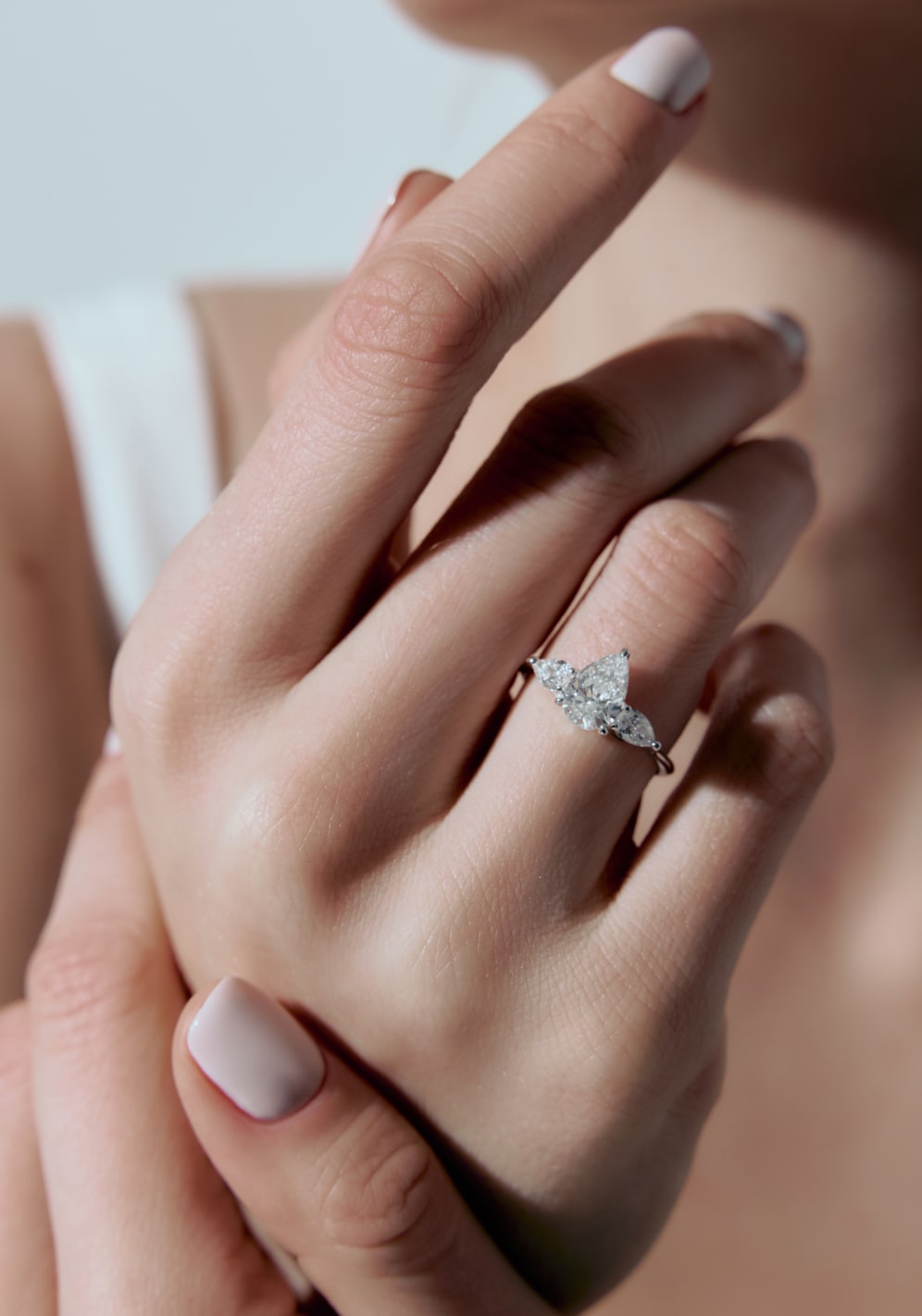 Lab Grown Halo Engagement Rings