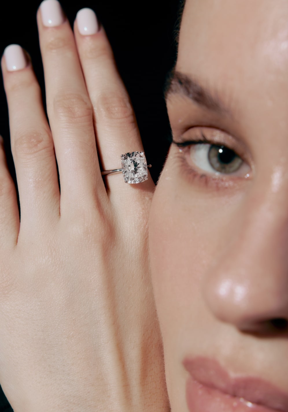 Lab Grown Diamonds Over 3 ct
