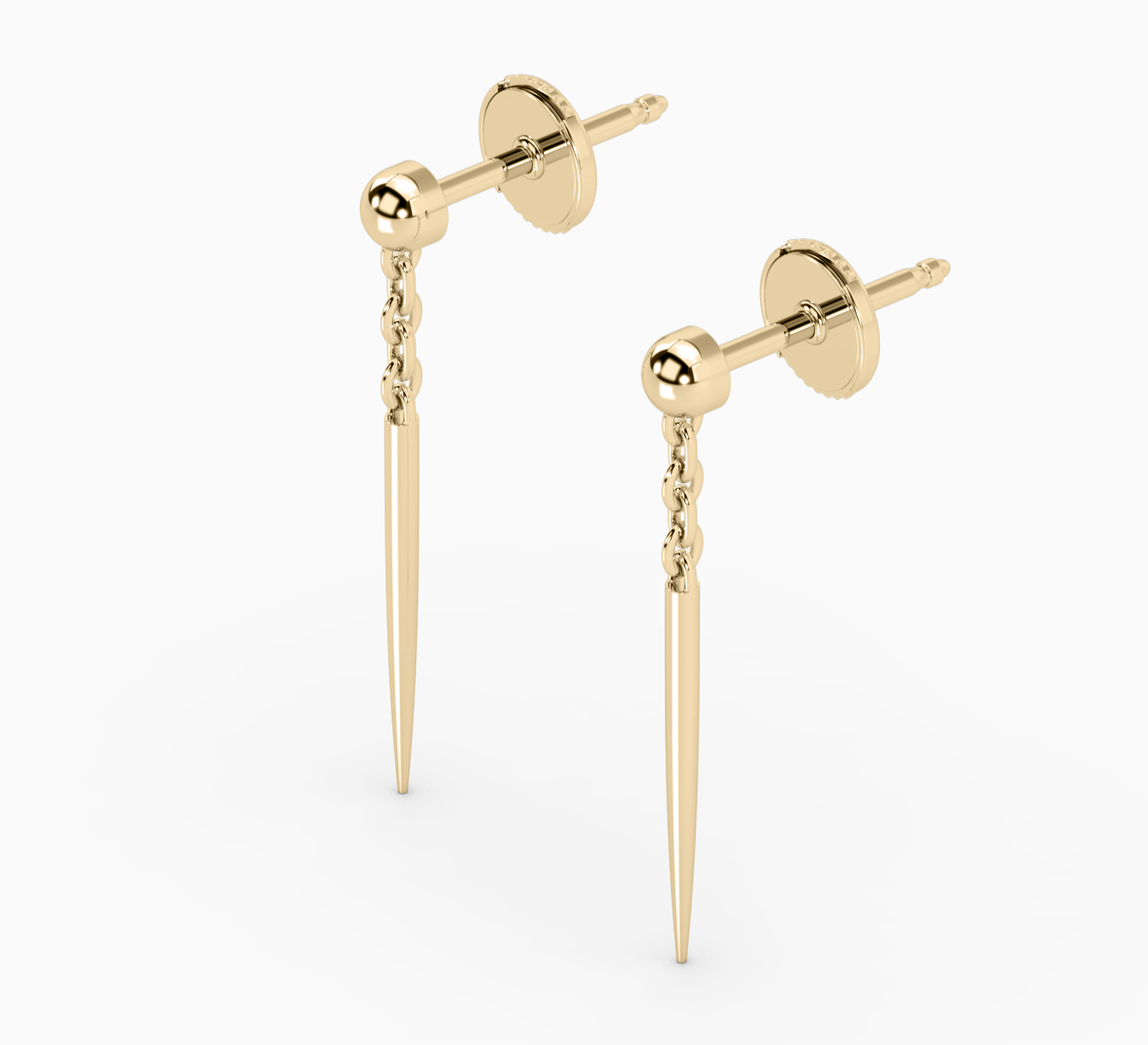 Yellow gold earrings need <span>2265</span>