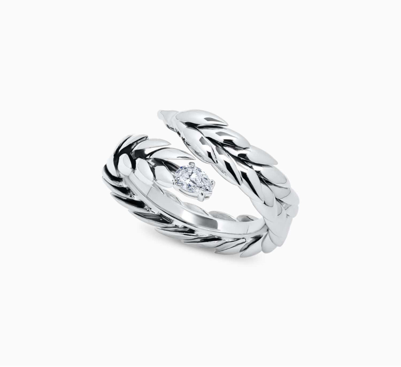 White gold ring with diamond Senses <span>2202</span>