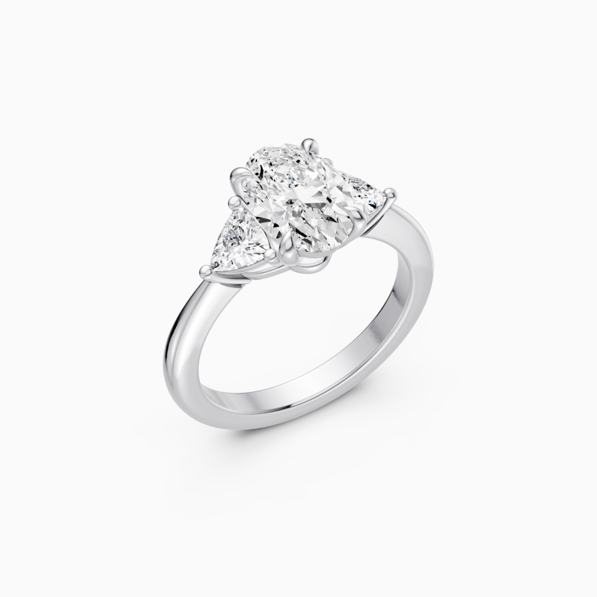 White gold ring with diamond Signature <span>3003</span>