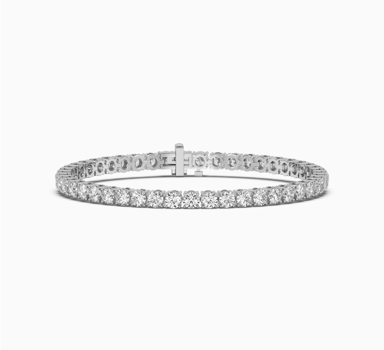 White gold bracelet with diamonds glow <span>2200</span>