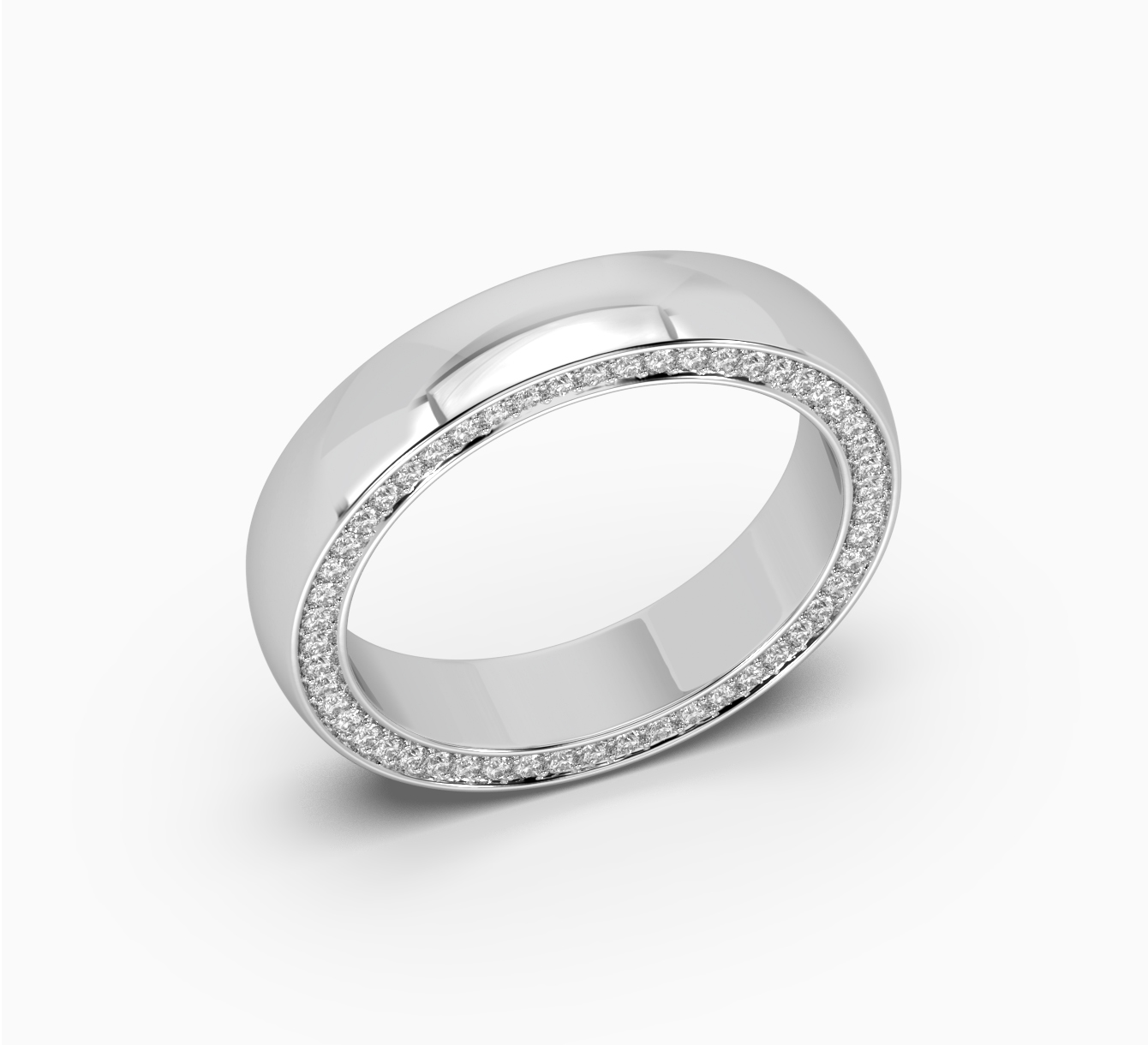White gold wedding rings with diamonds bridal <span>2163</span>