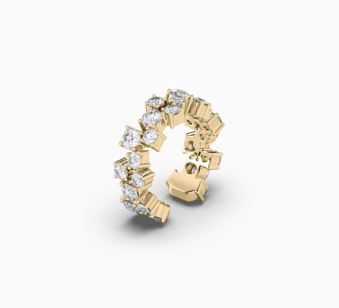 Earring with diamonds sun <span>2203</span>
