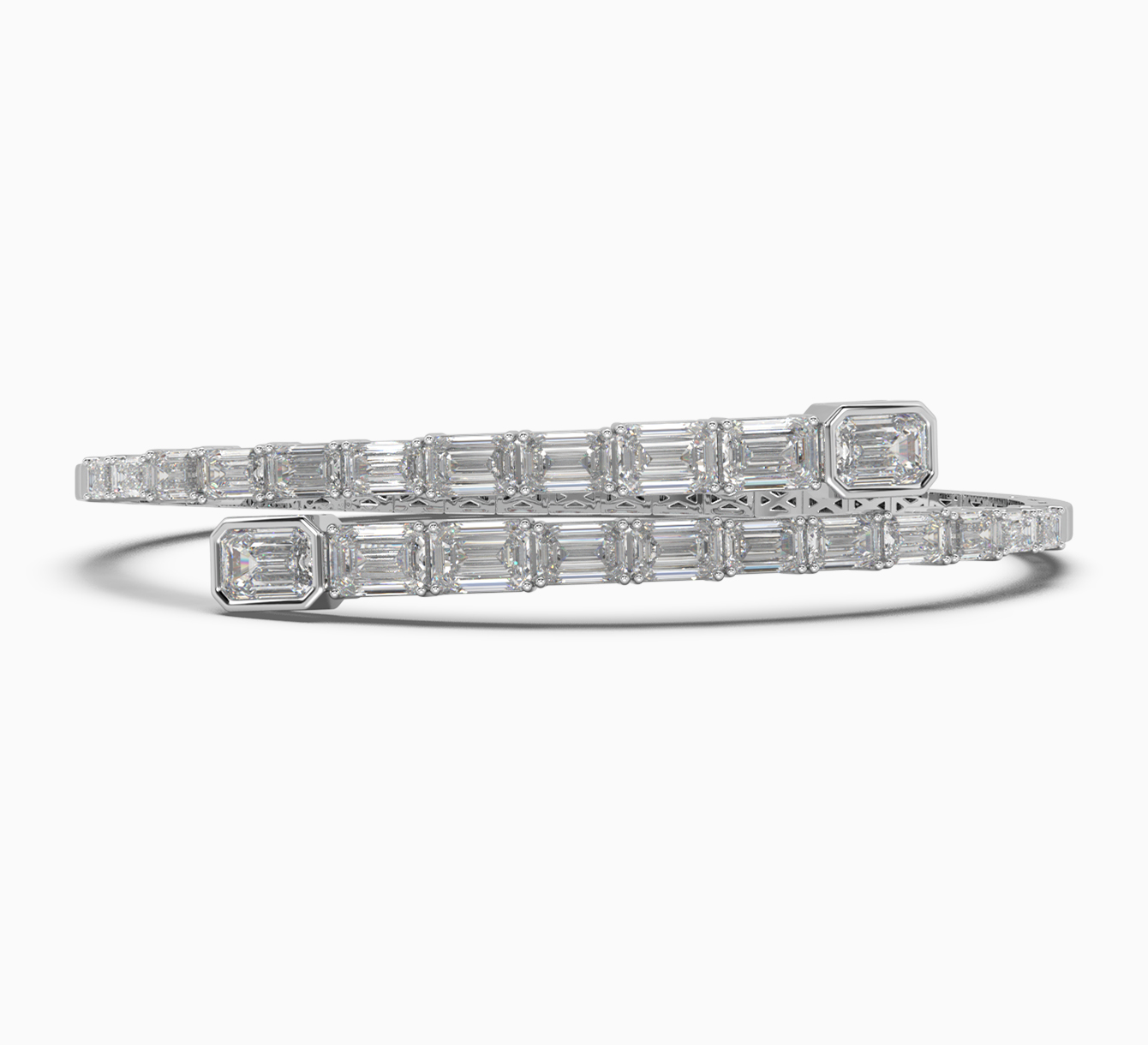 White gold bracelet with diamonds Posh <span>2259</span>