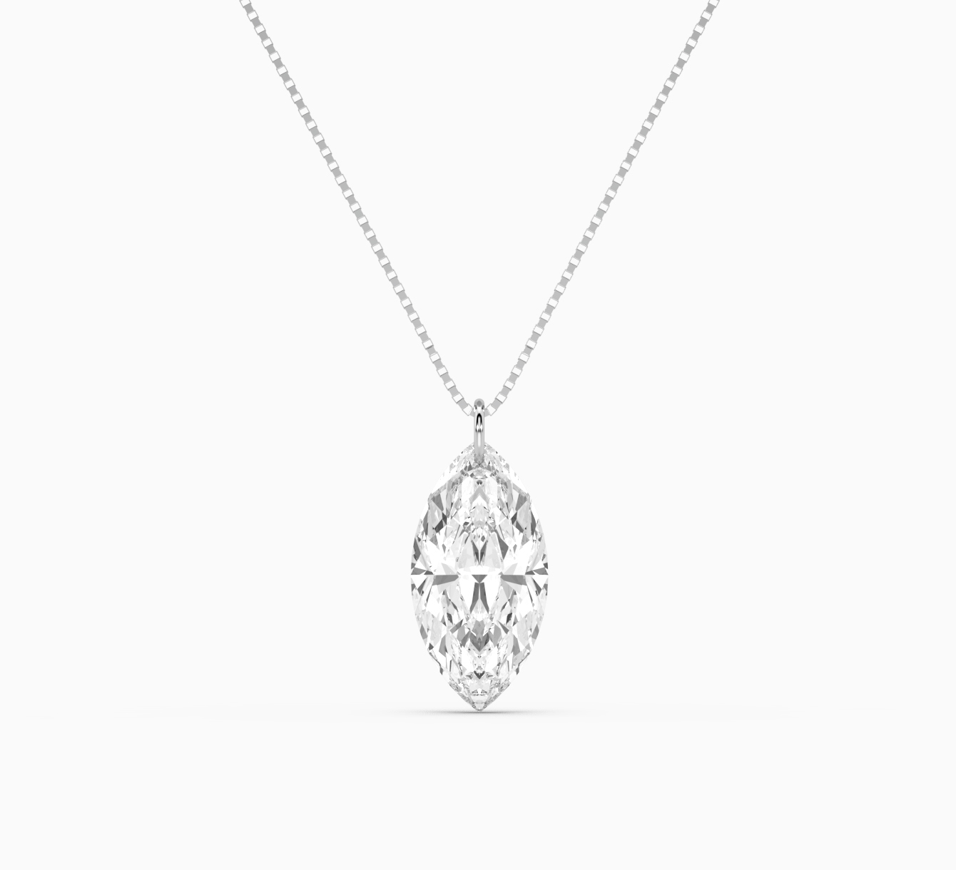 White gold pendant  with diamond mono <span>2181</span>