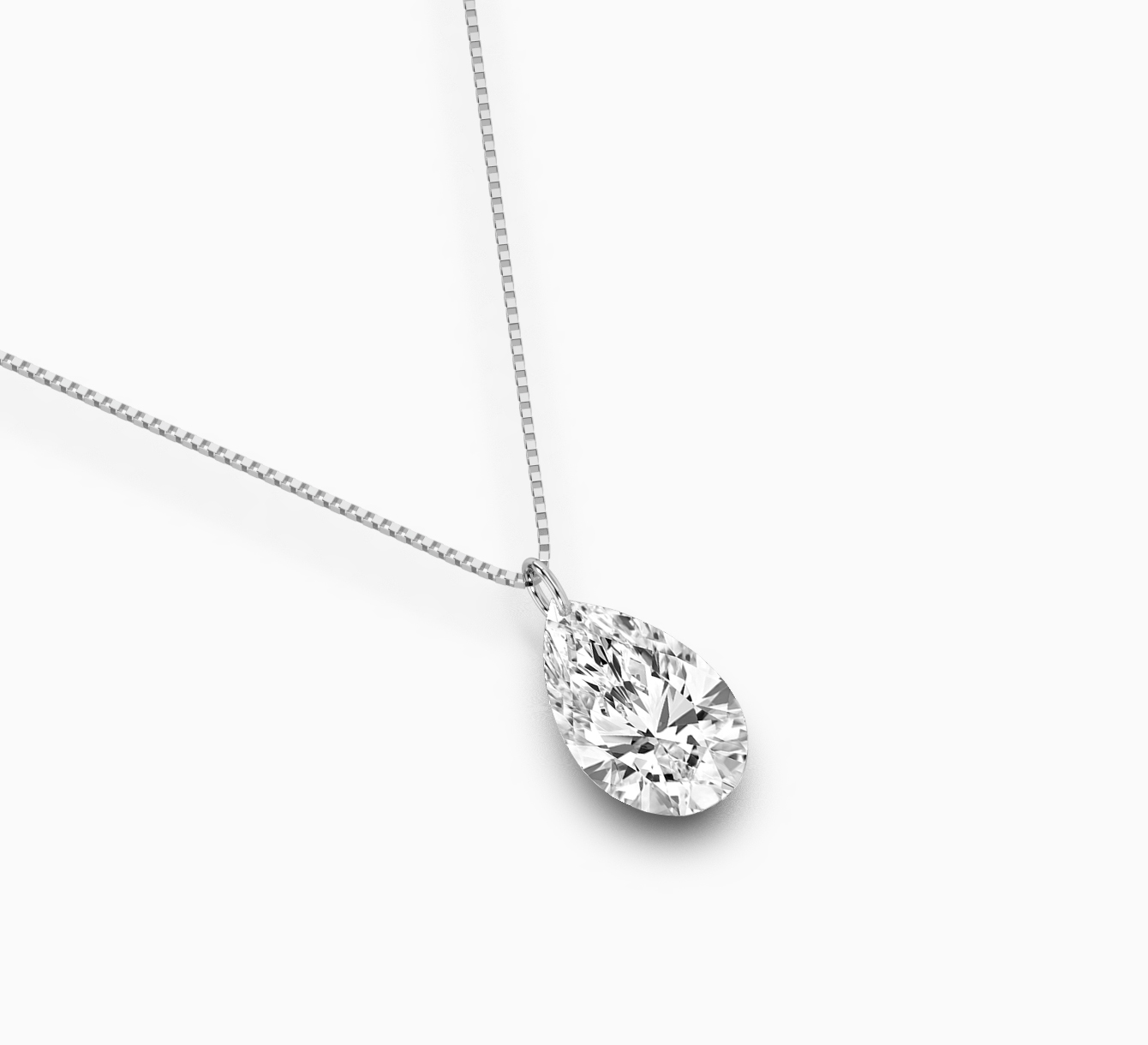 White gold pendant with diamond mono <span>2030</span>