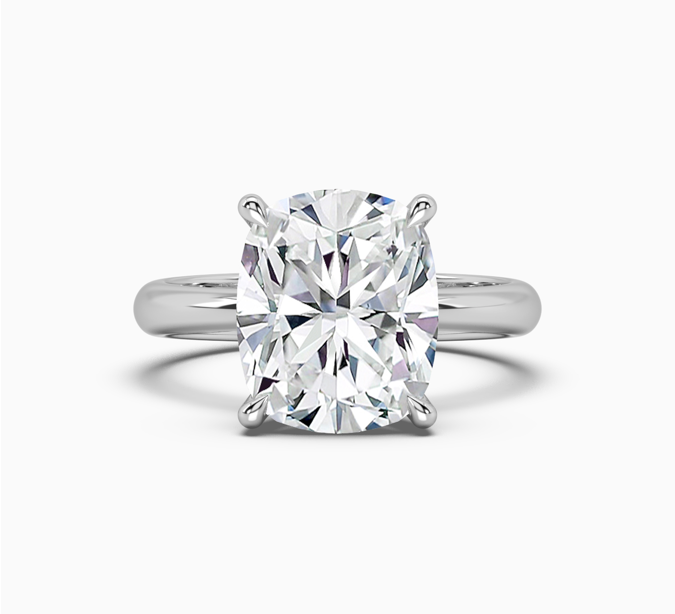 White gold ring with diamond mono 2134_<span>5</span>