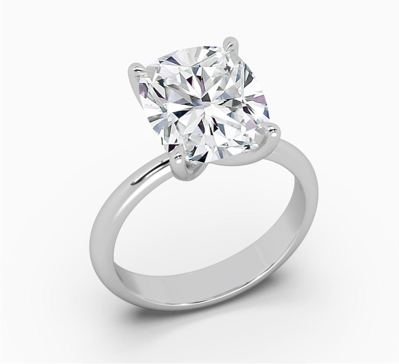 White gold ring with diamond mono 2134_<span>5</span>