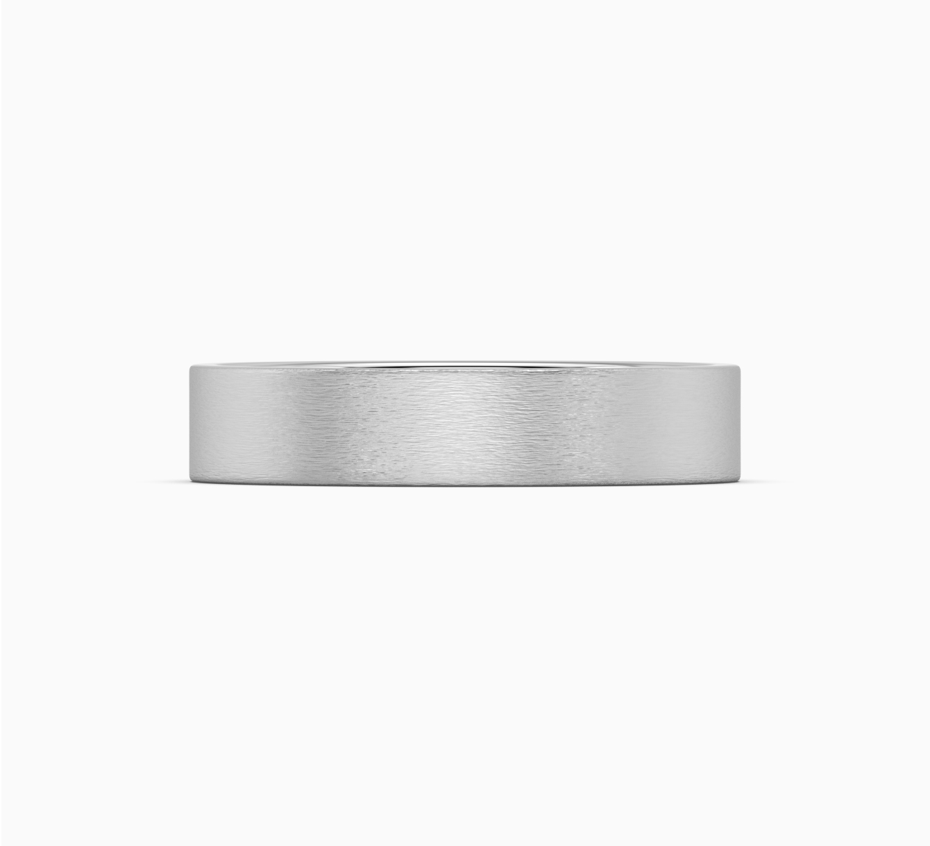White gold wedding band matte bridal <span>2167</span>
