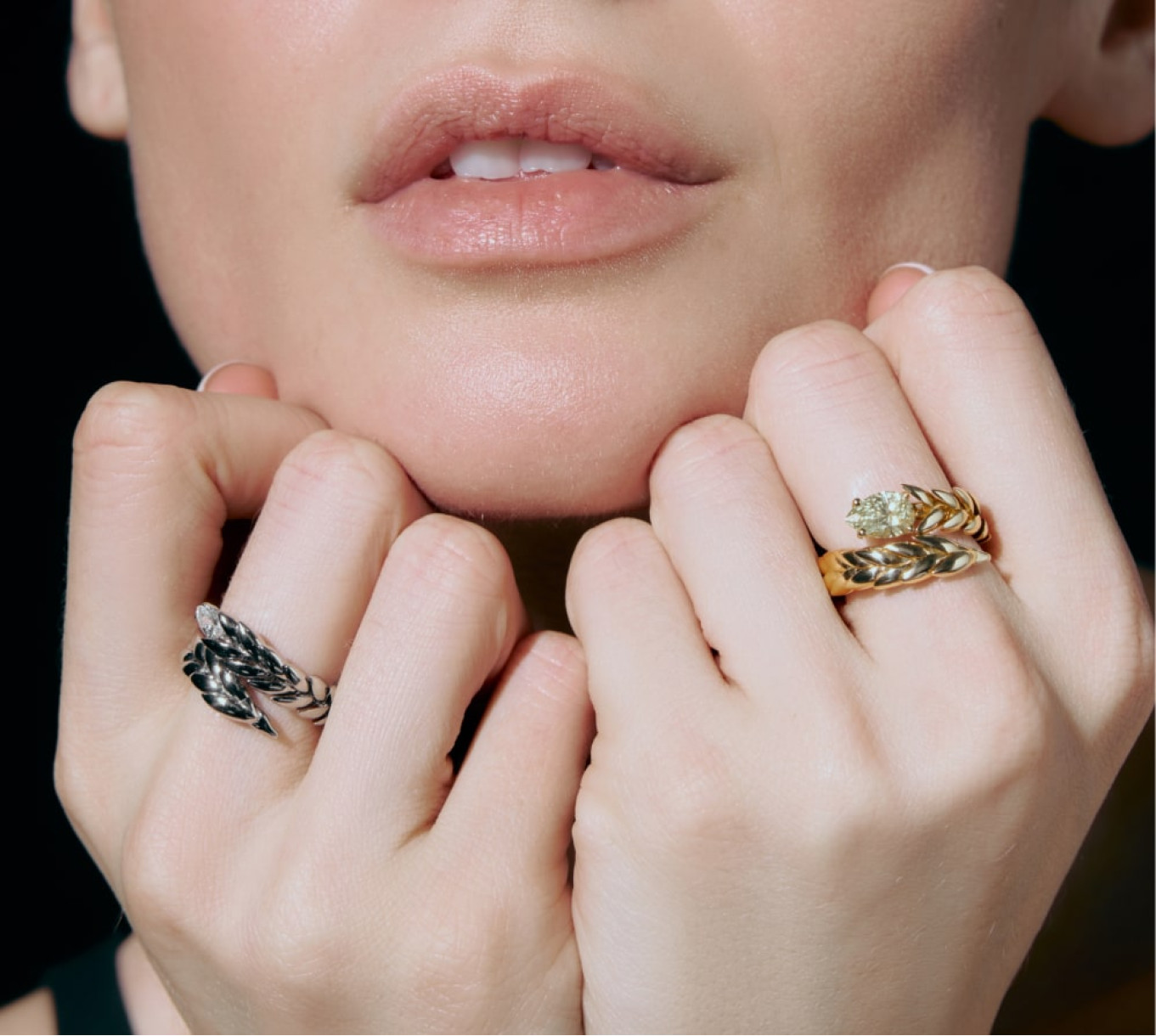 White gold ring with diamond Senses <span>2202</span>