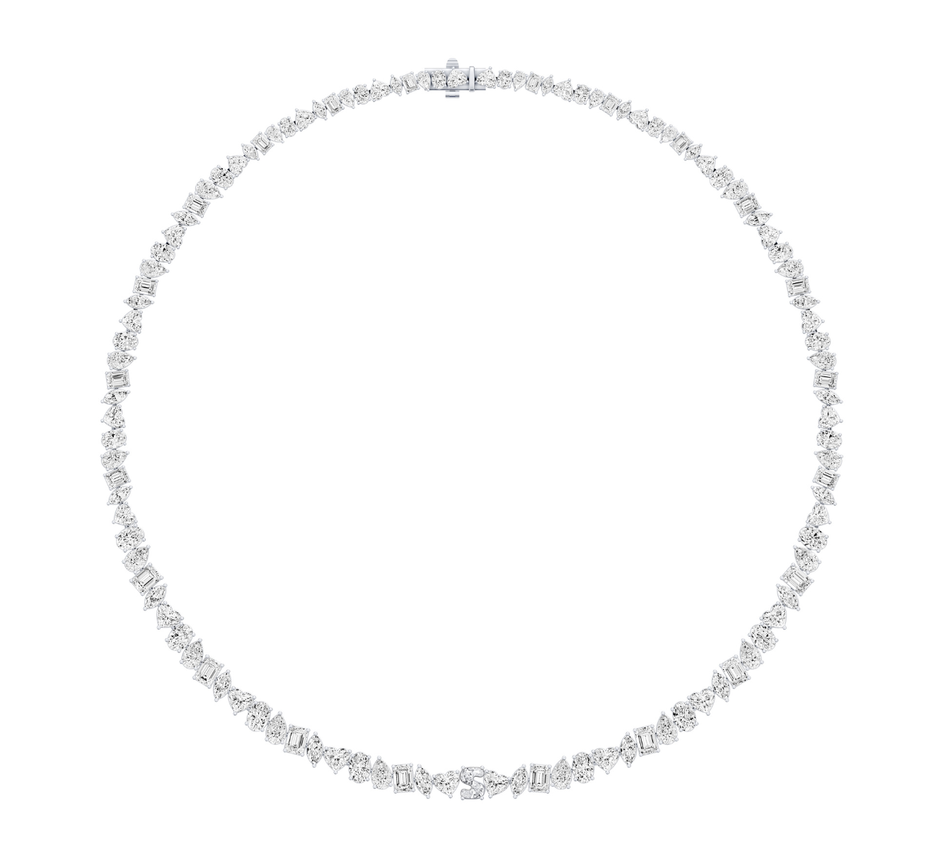 White gold necklace with diamonds SOLO by Elina Svitolina <span>6000</span>