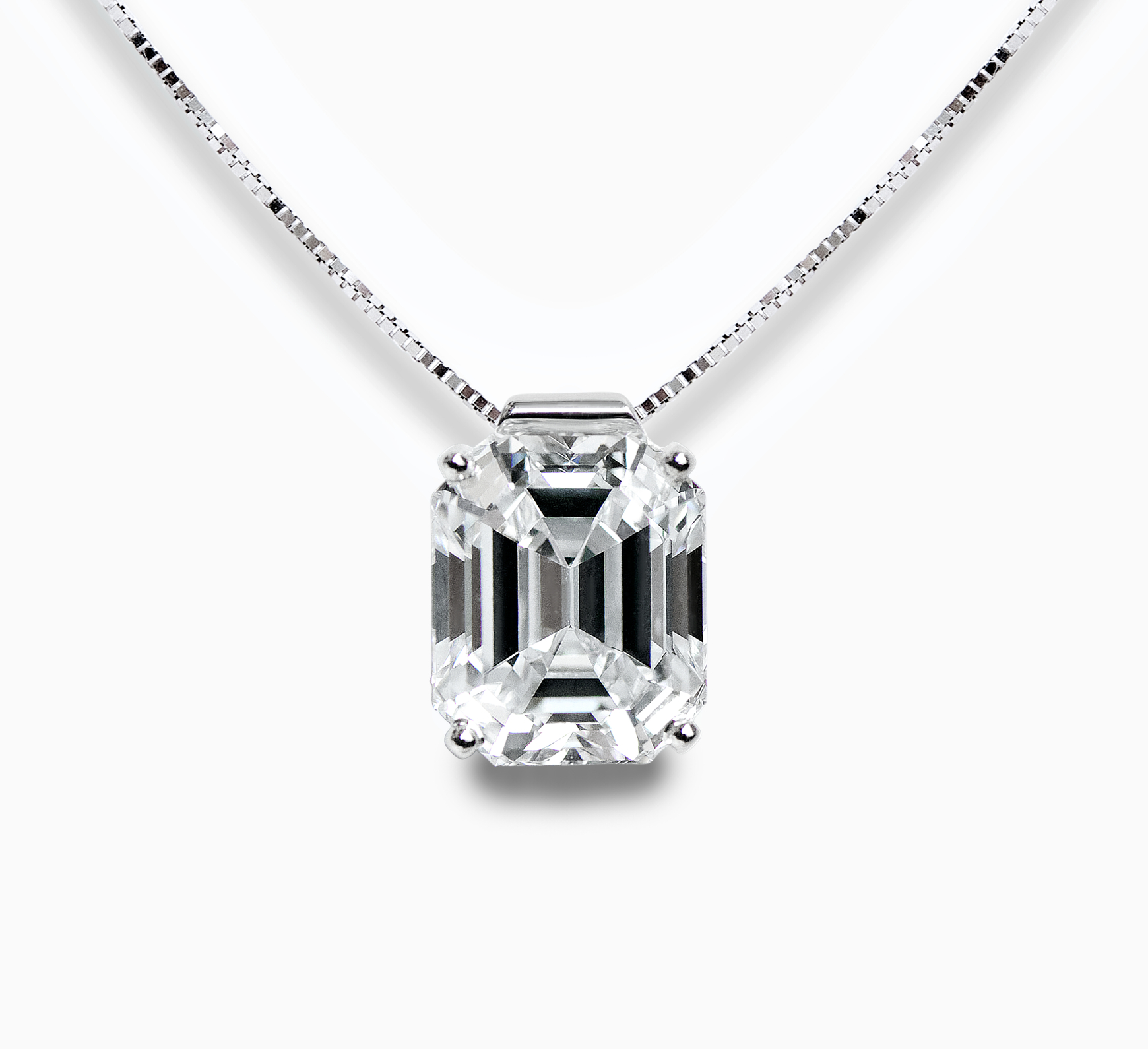 White gold pendant with diamond posh <span>2045</span>